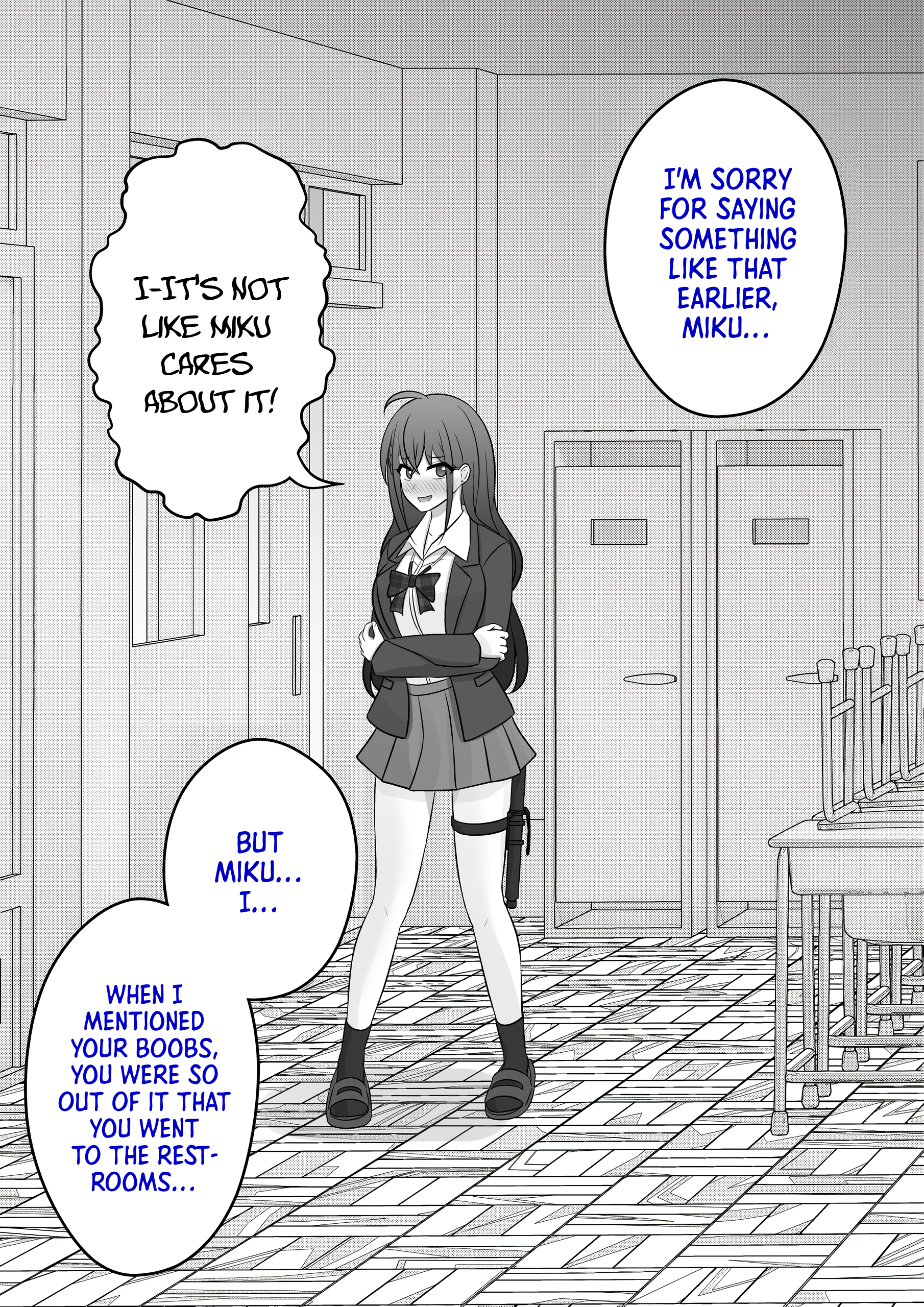 A Parallel World With A 1:39 Male To Female Ratio Is Unexpectedly Normal chapter 69 page 2