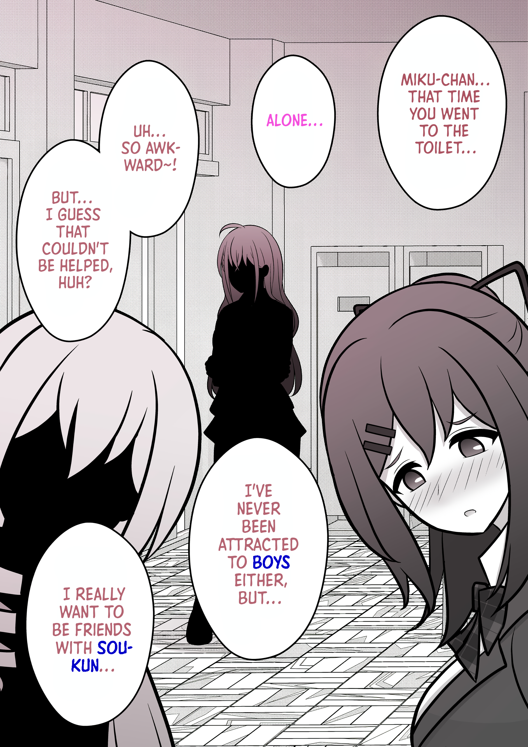 A Parallel World With A 1:39 Male To Female Ratio Is Unexpectedly Normal chapter 69 page 4