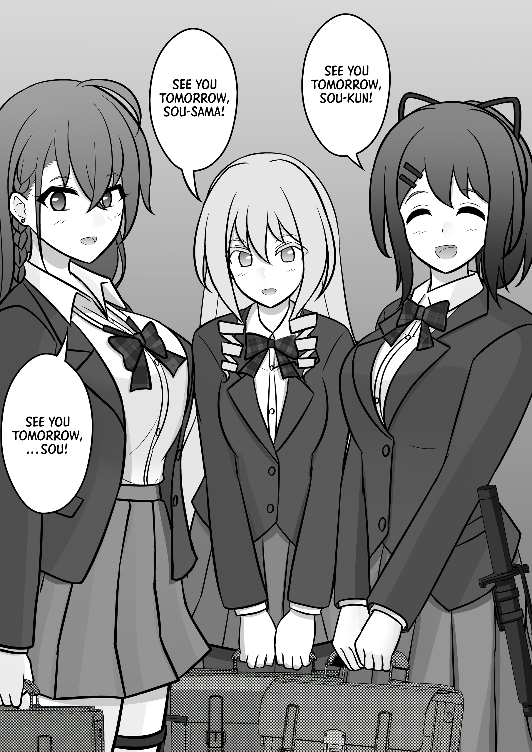 A Parallel World With A 1:39 Male To Female Ratio Is Unexpectedly Normal chapter 70 page 3