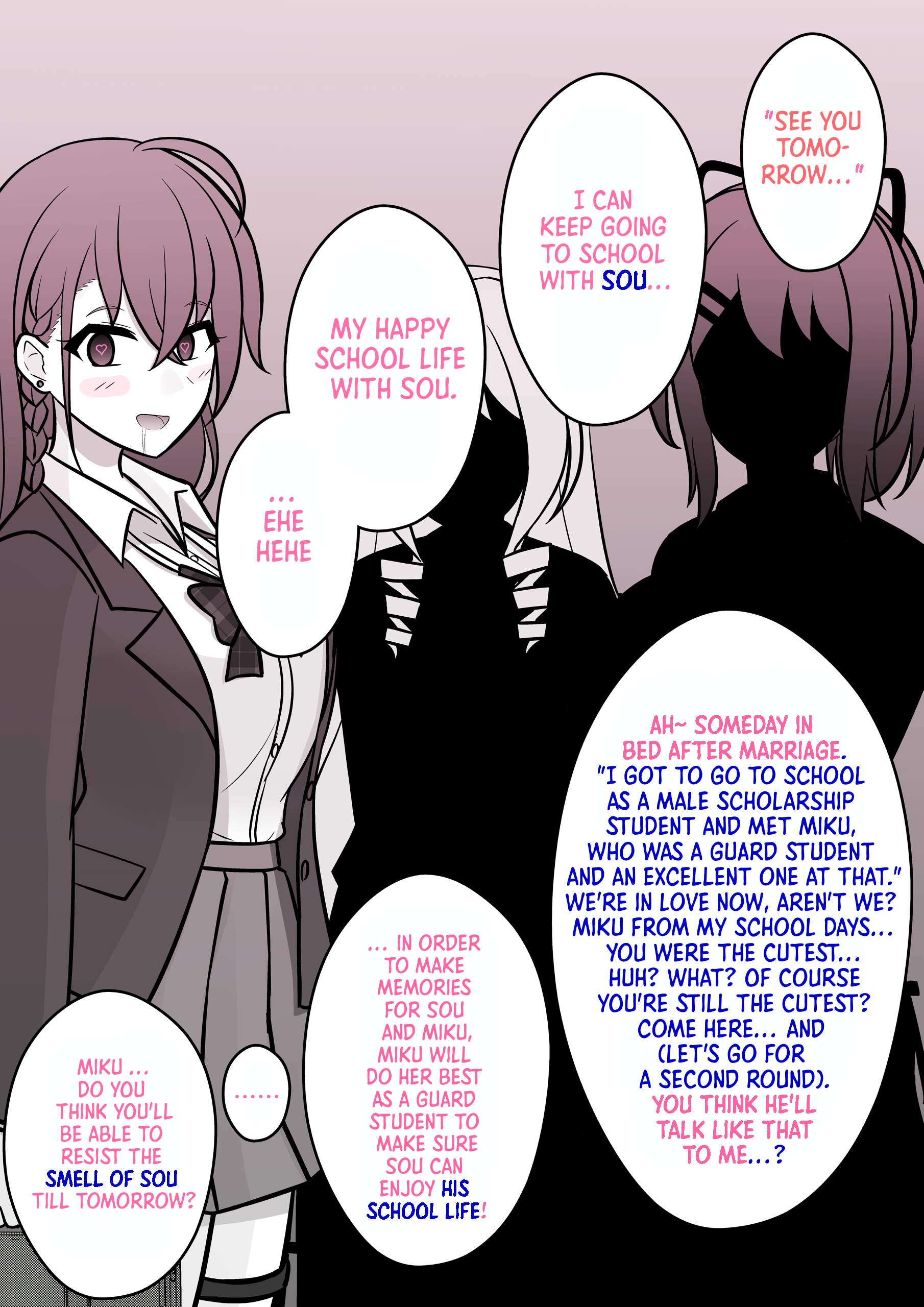 A Parallel World With A 1:39 Male To Female Ratio Is Unexpectedly Normal chapter 70 page 6