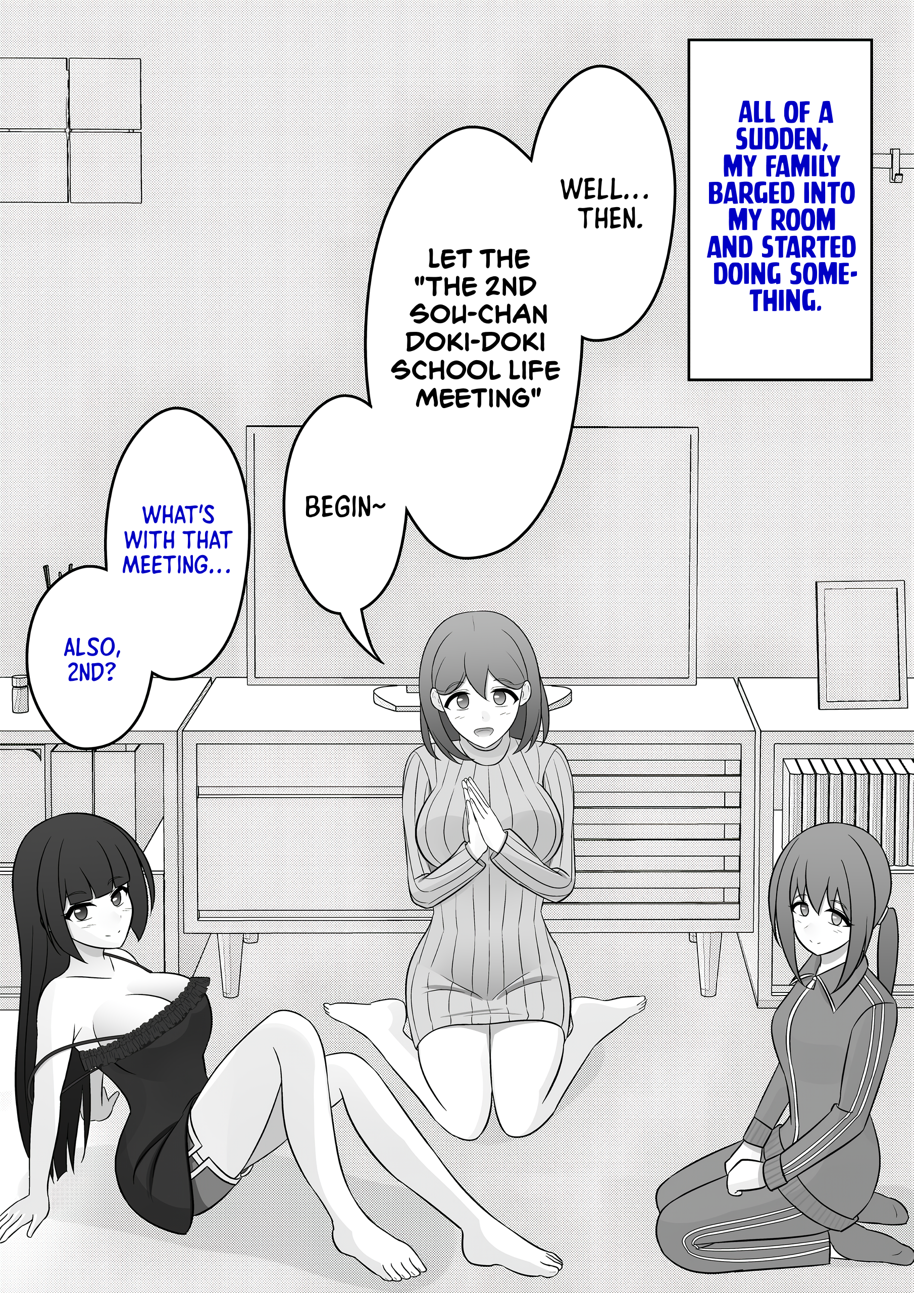 A Parallel World With A 1:39 Male To Female Ratio Is Unexpectedly Normal chapter 75 page 1