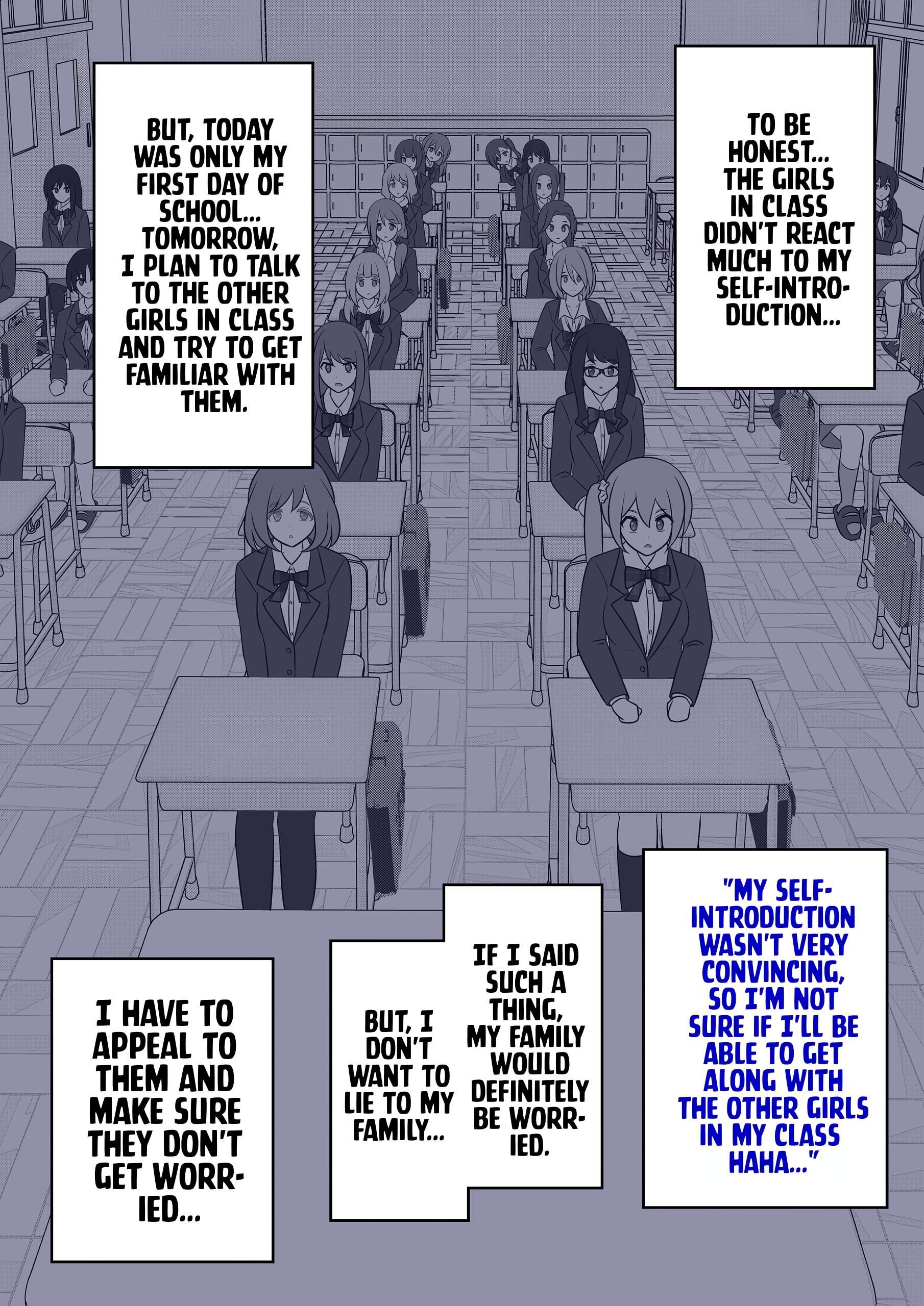 A Parallel World With A 1:39 Male To Female Ratio Is Unexpectedly Normal chapter 79 page 3