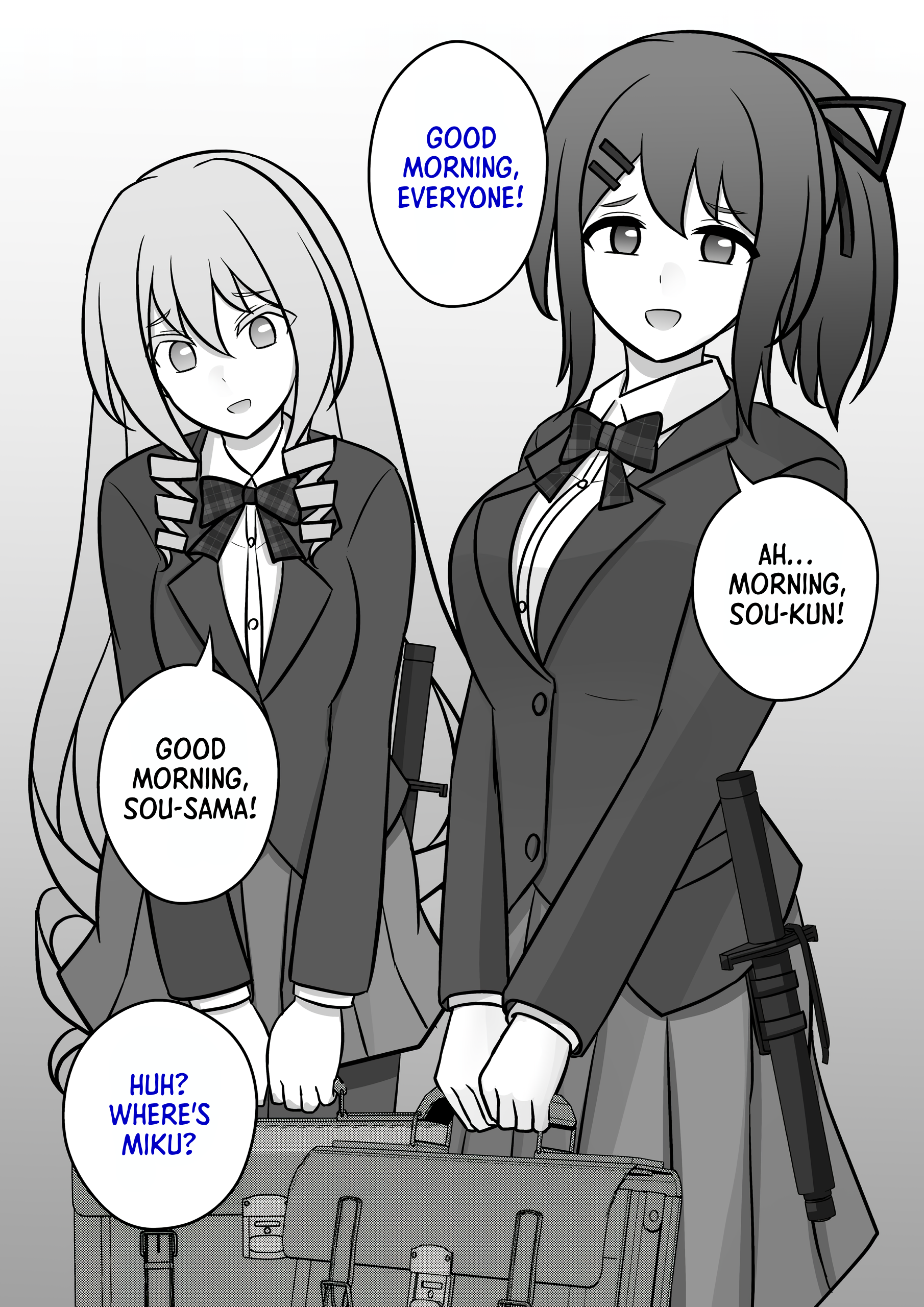 A Parallel World With A 1:39 Male To Female Ratio Is Unexpectedly Normal chapter 87 page 1