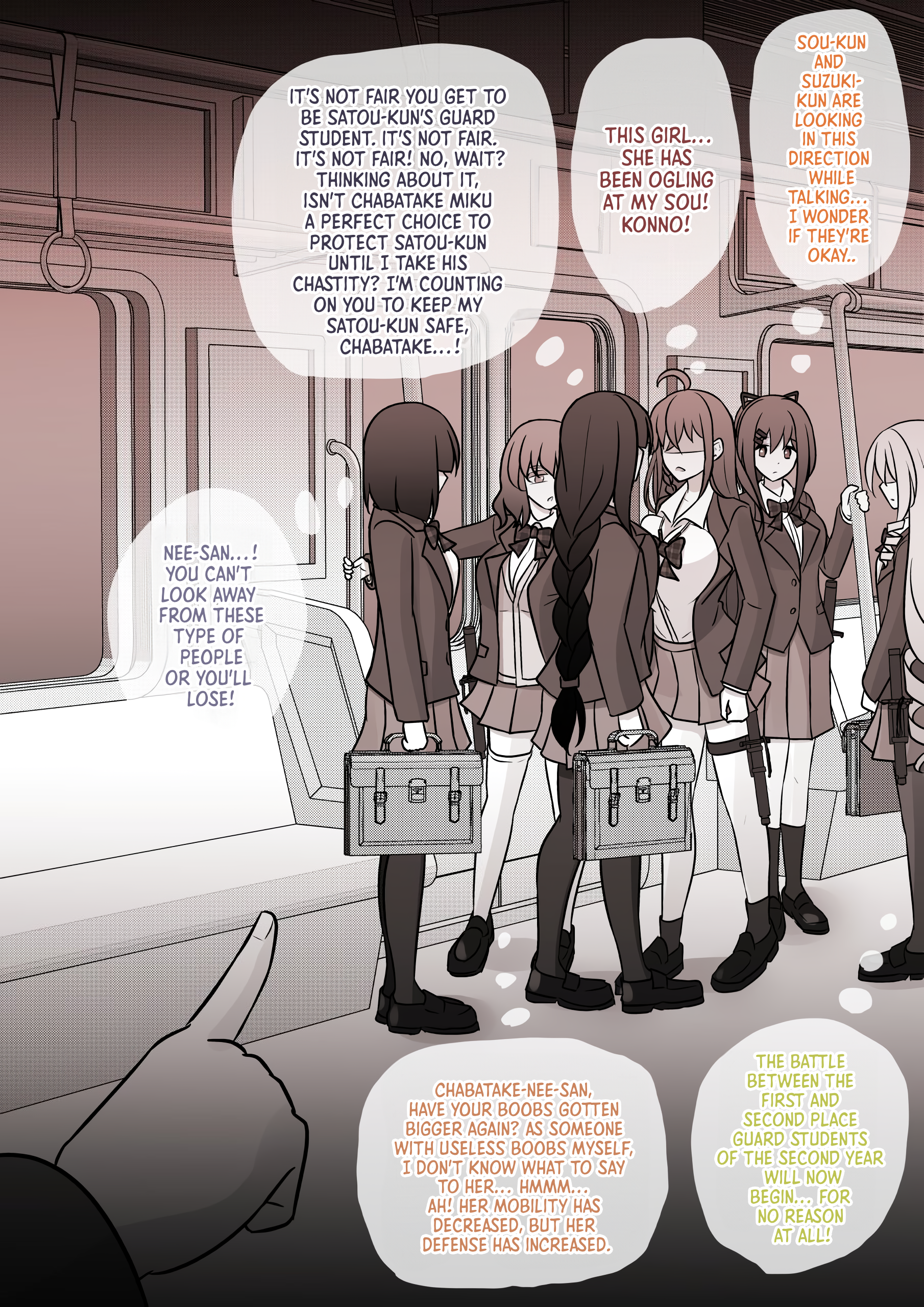 A Parallel World With A 1:39 Male To Female Ratio Is Unexpectedly Normal chapter 95 page 4
