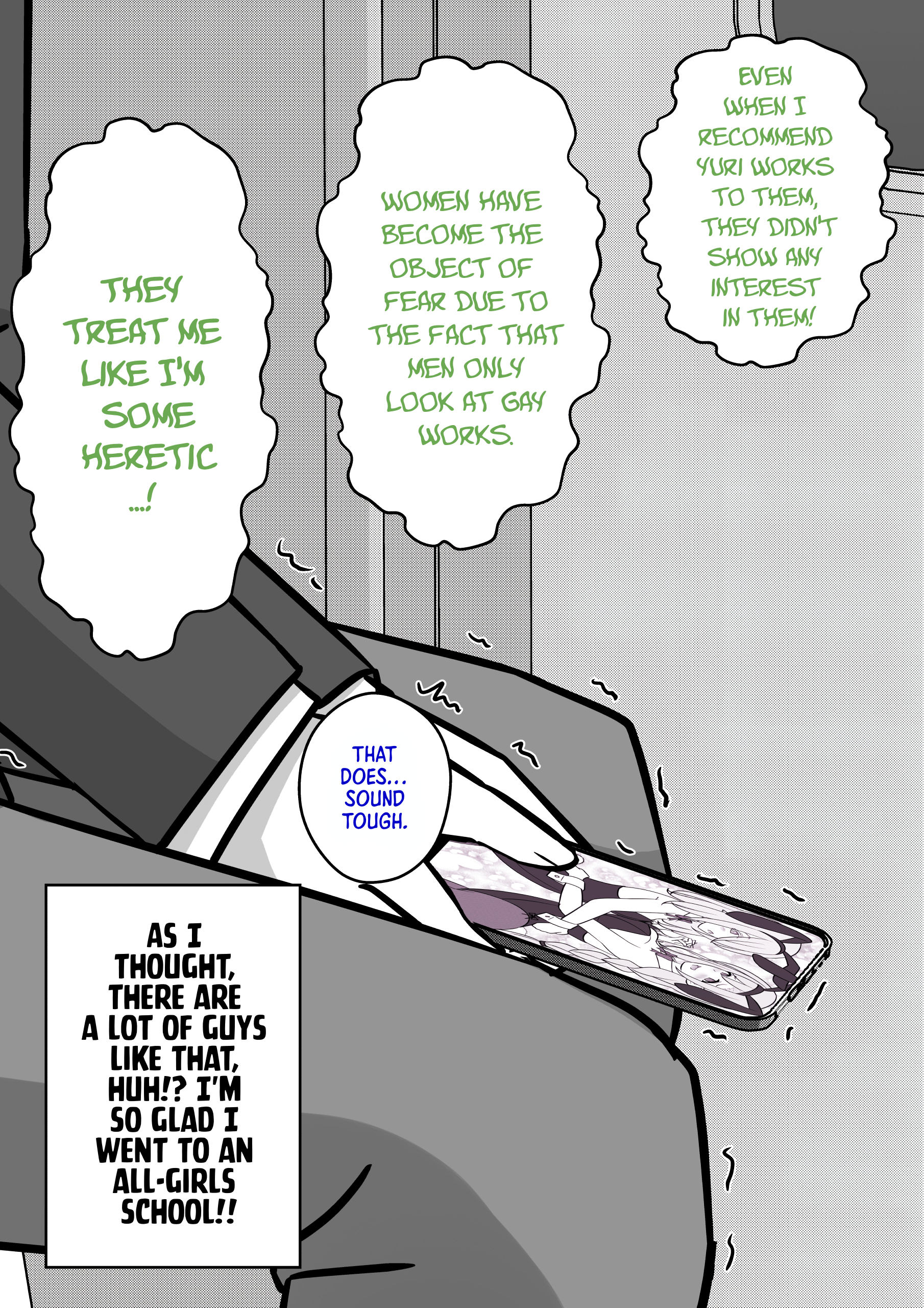 A Parallel World With A 1:39 Male To Female Ratio Is Unexpectedly Normal chapter 96 page 3