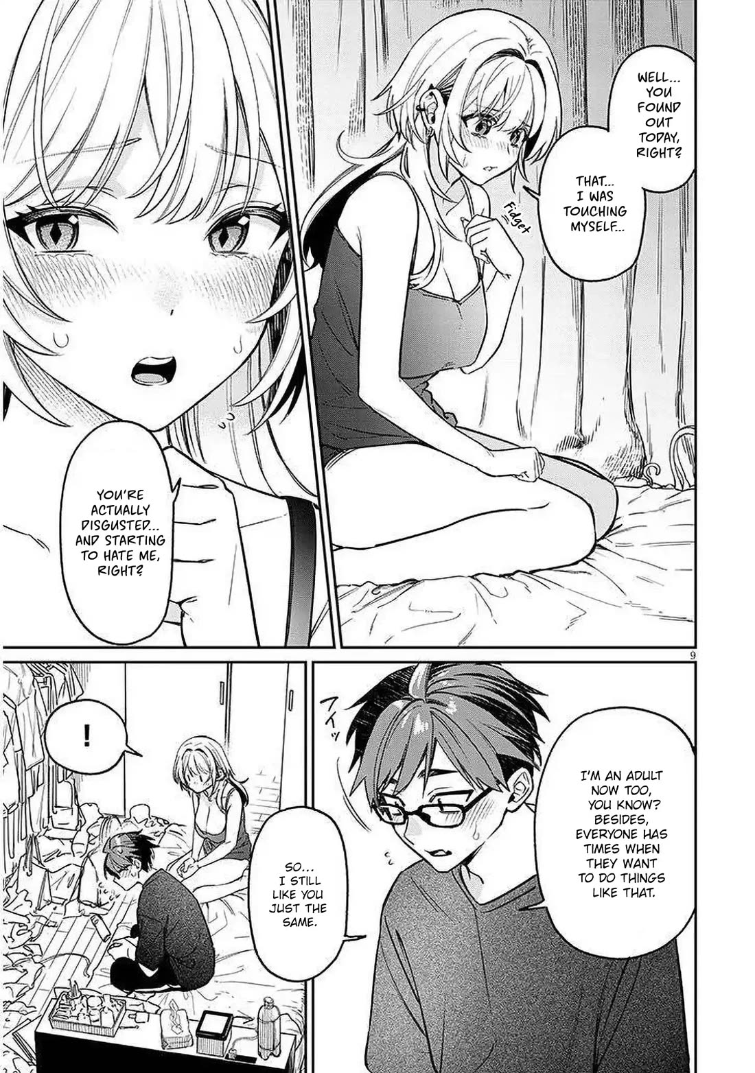 A Quirky Girl is Inviting Me to Bed chapter 16.1 page 9