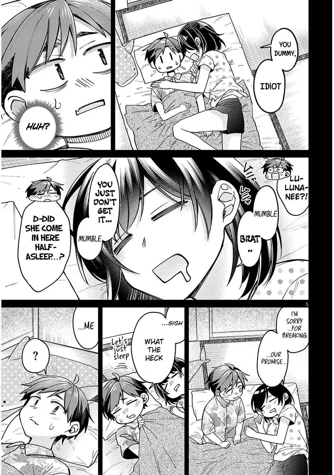 A Quirky Girl is Inviting Me to Bed chapter 4.5 page 5