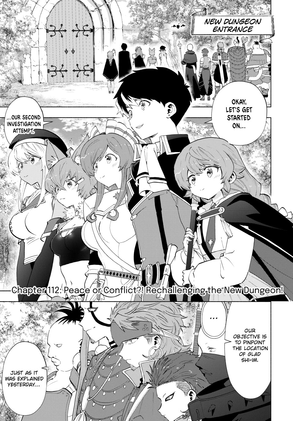 A RANK PARTY WO RIDATSU SHITA ORE WA, MOTO OSHIEGO TACHI TO MEIKYUU SHINBU WO MEZASU chapter 112 page 1