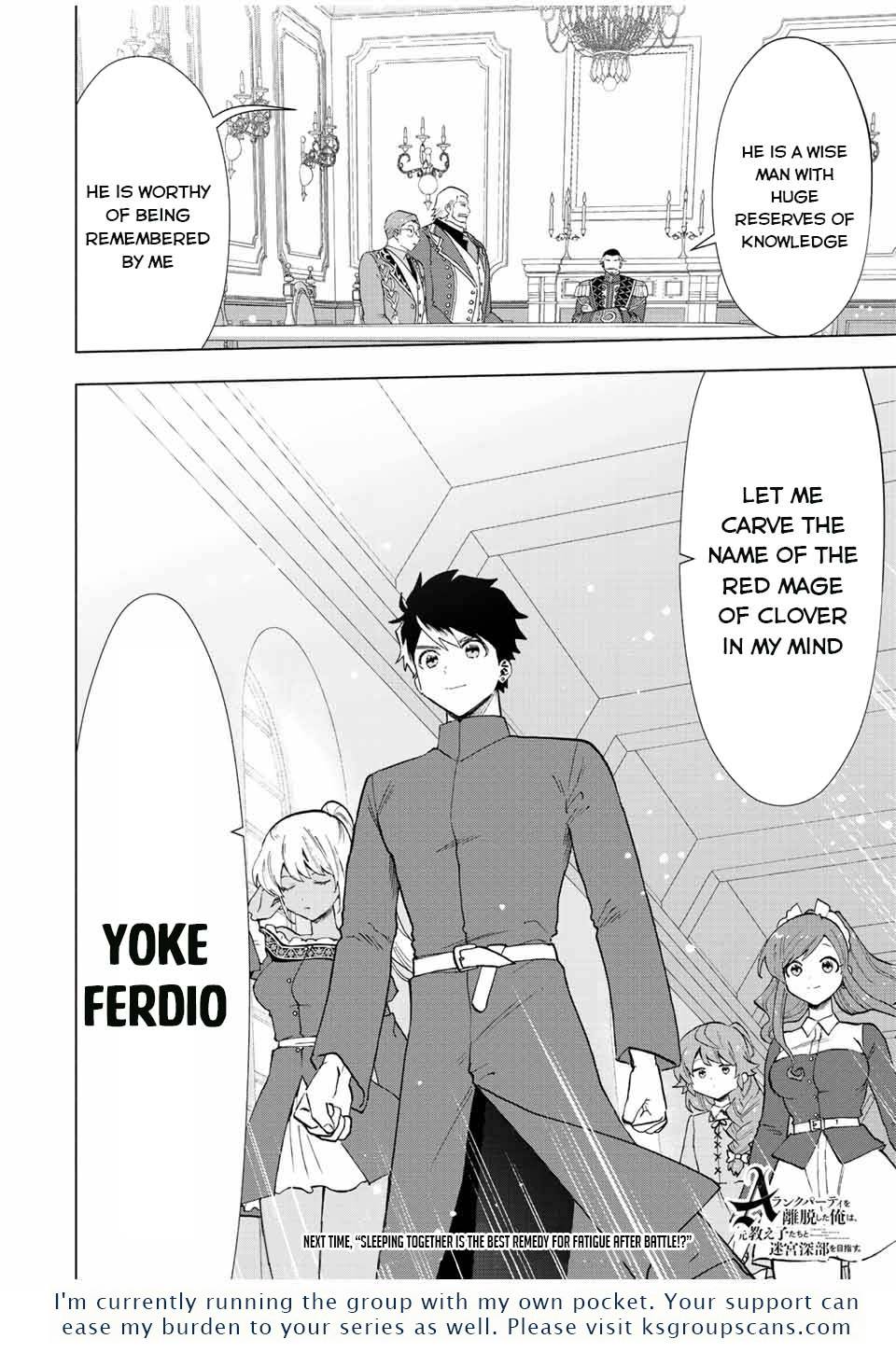 A RANK PARTY WO RIDATSU SHITA ORE WA, MOTO OSHIEGO TACHI TO MEIKYUU SHINBU WO MEZASU chapter 33 page 13