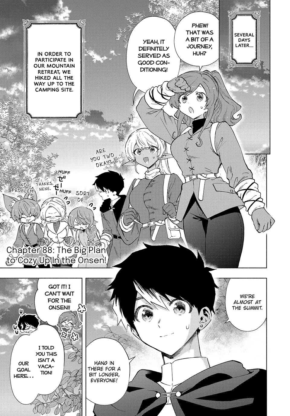 A RANK PARTY WO RIDATSU SHITA ORE WA, MOTO OSHIEGO TACHI TO MEIKYUU SHINBU WO MEZASU chapter 88 page 1