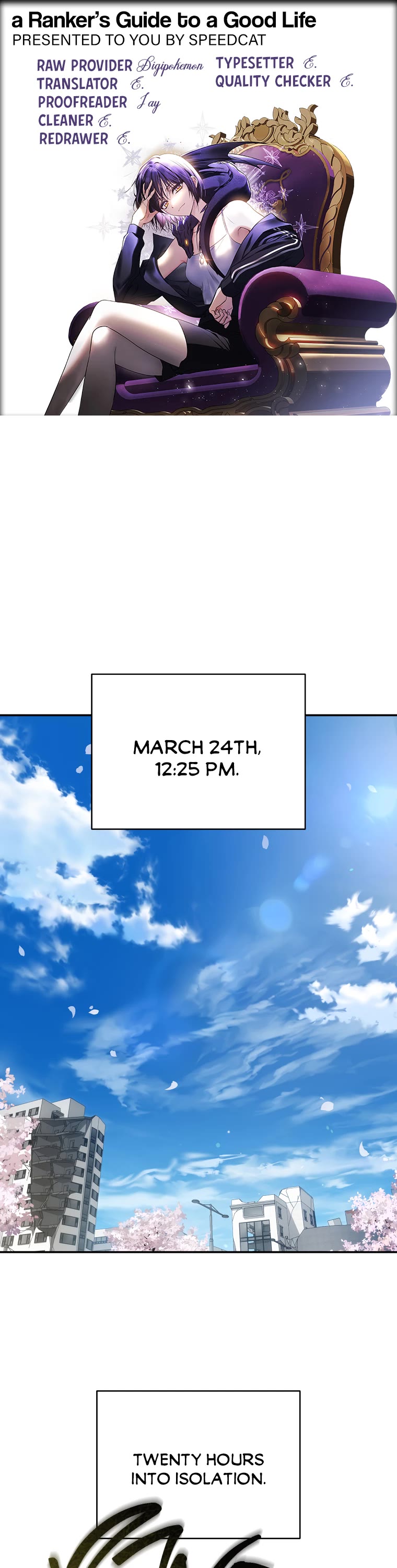 A Ranker's Guide to The Good Life chapter 13 page 1