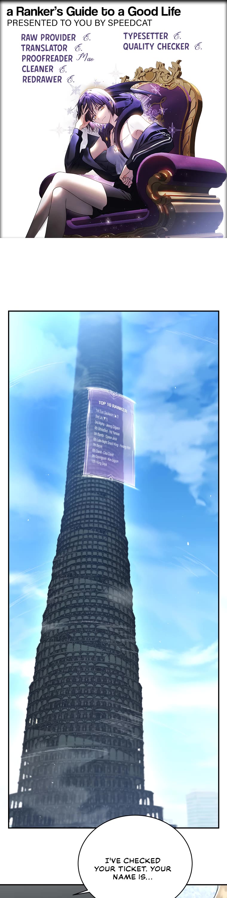 A Ranker's Guide to The Good Life chapter 8 page 1