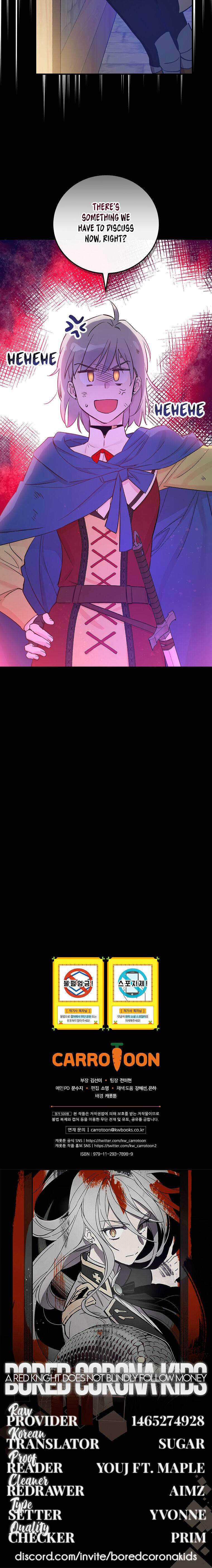 A Red Knight Does Not Blindly Follow Money chapter 35 page 27