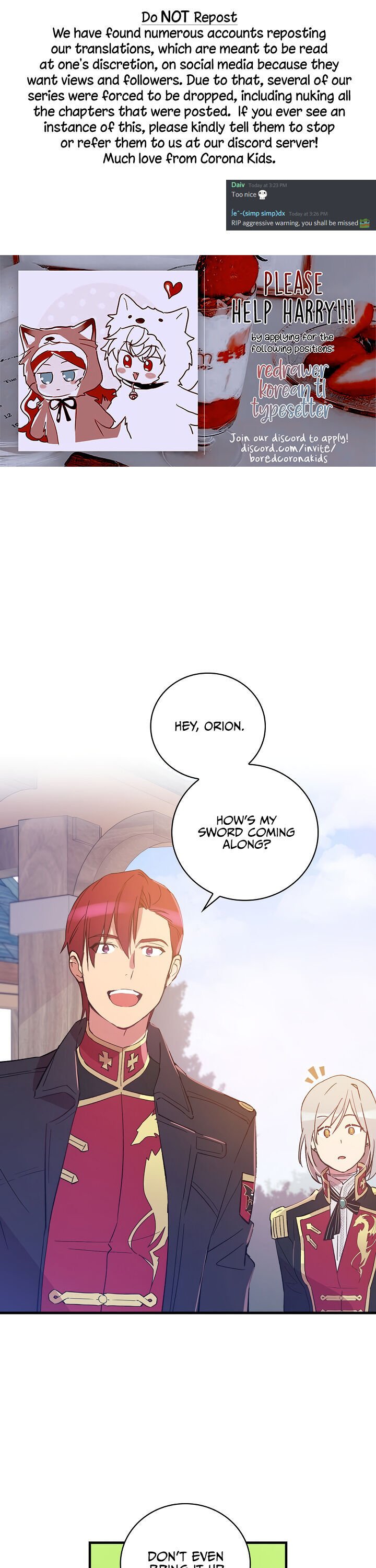 A Red Knight Does Not Blindly Follow Money chapter 9 page 1