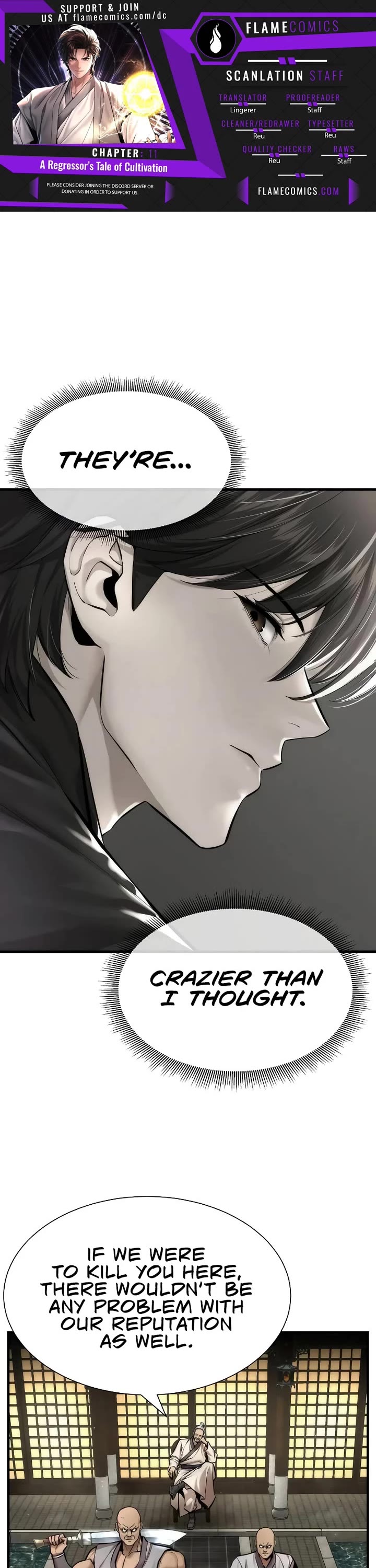 A Regressor's Tale of Cultivation chapter 11 page 1