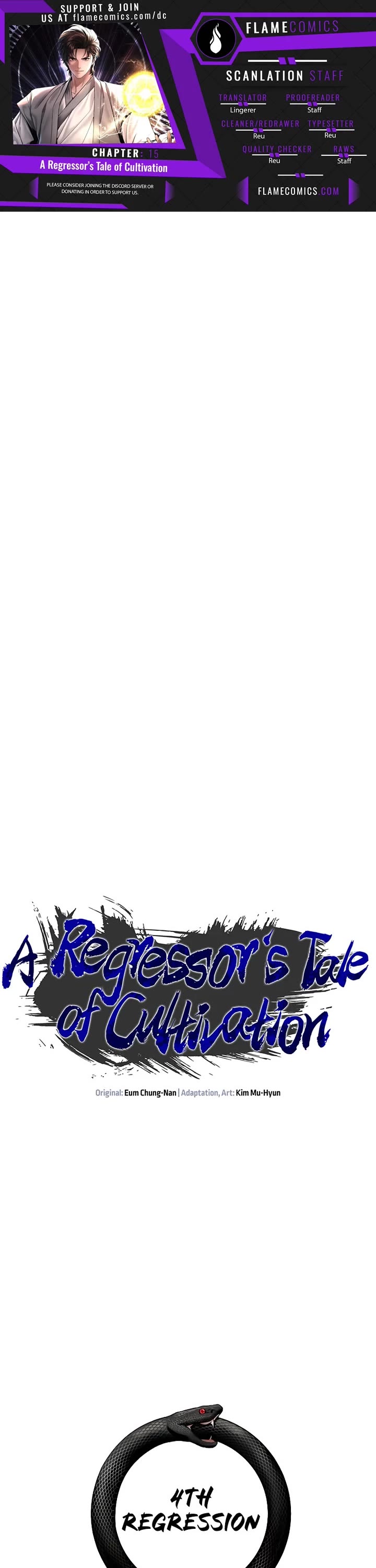 A Regressor's Tale of Cultivation chapter 15 page 1