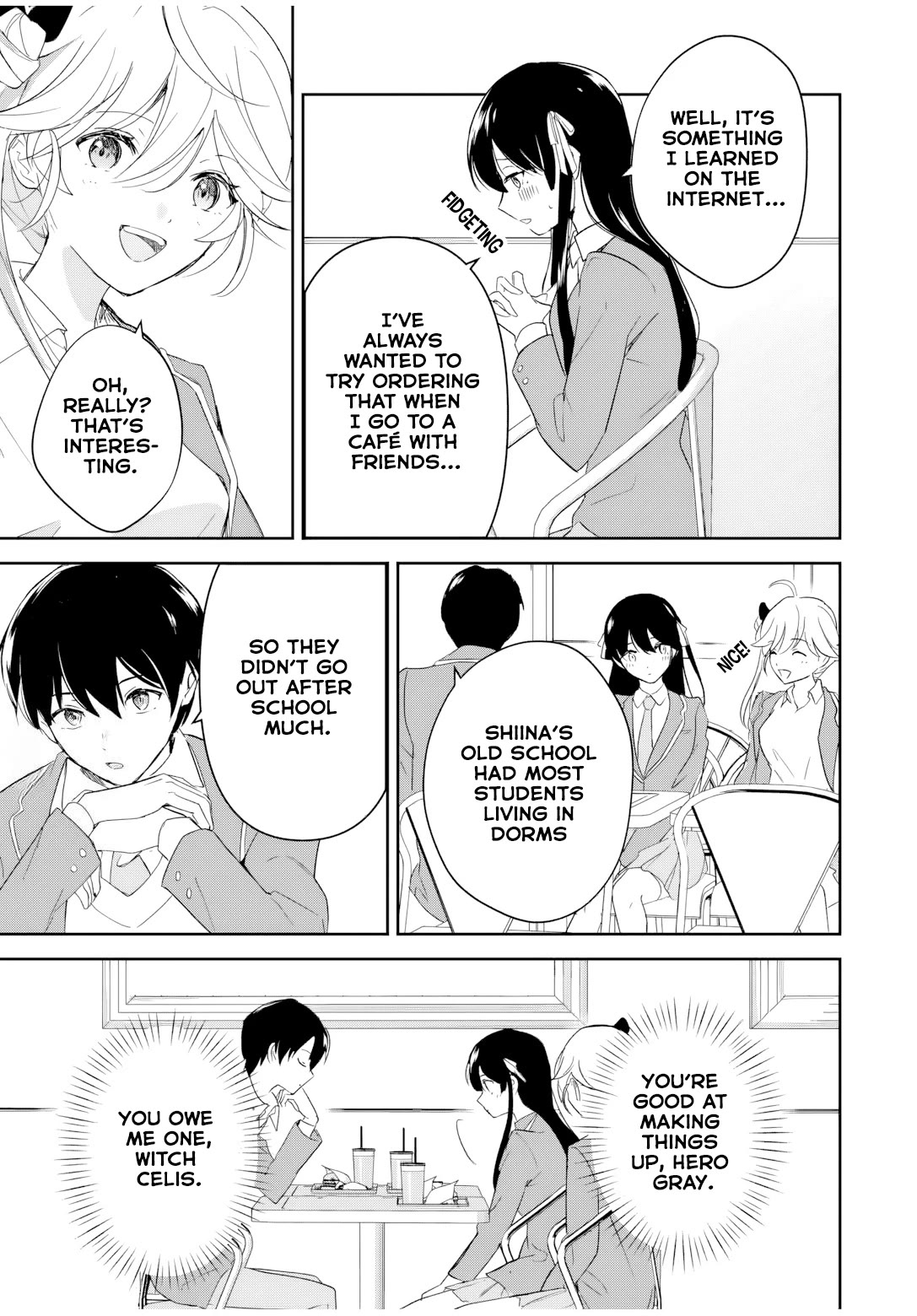 A Reincarnation Romantic Comedy of a Hero and a Witch chapter 3 page 6