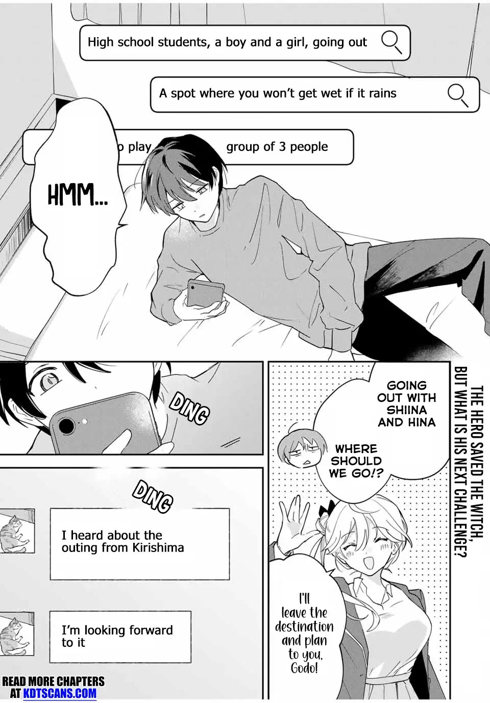 A Reincarnation Romantic Comedy of a Hero and a Witch chapter 8 page 2