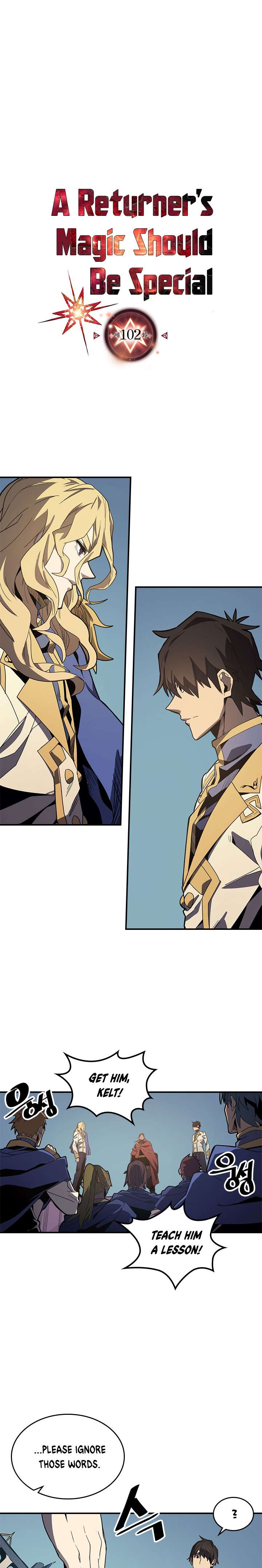 A Returner's Magic Should Be Special chapter 102 page 1