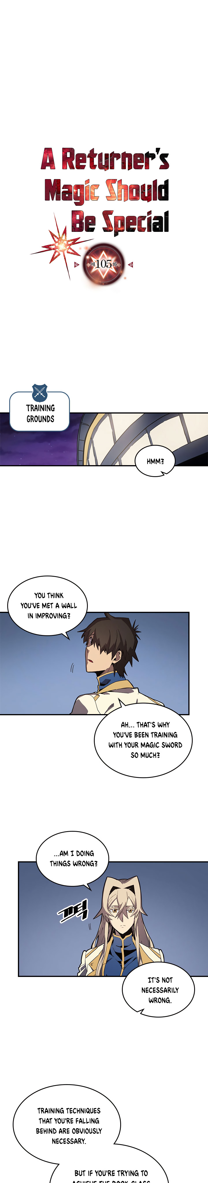 A Returner's Magic Should Be Special chapter 105 page 1