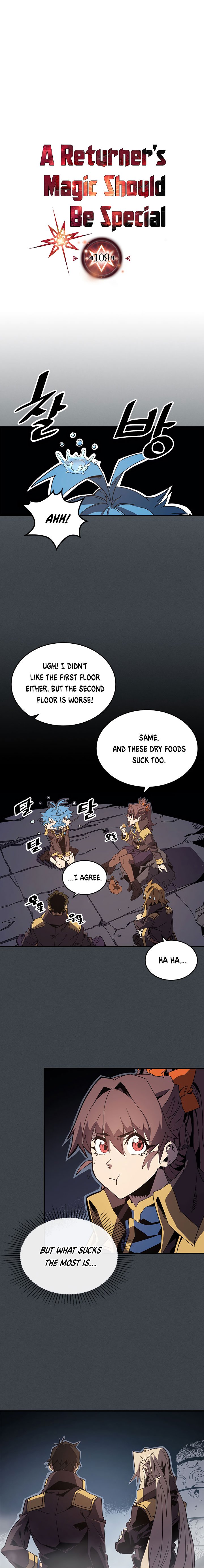 A Returner's Magic Should Be Special chapter 109 page 1