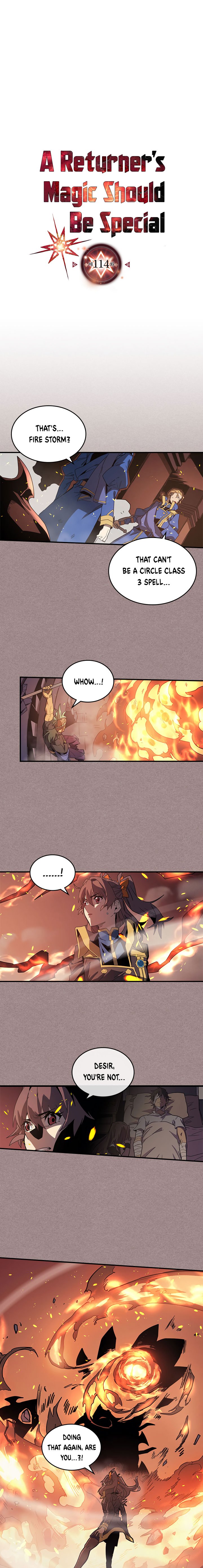 A Returner's Magic Should Be Special chapter 114 page 1