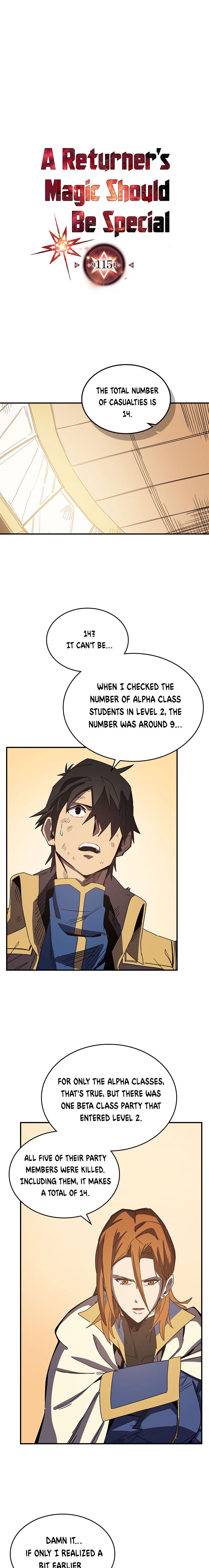 A Returner's Magic Should Be Special chapter 115 page 1