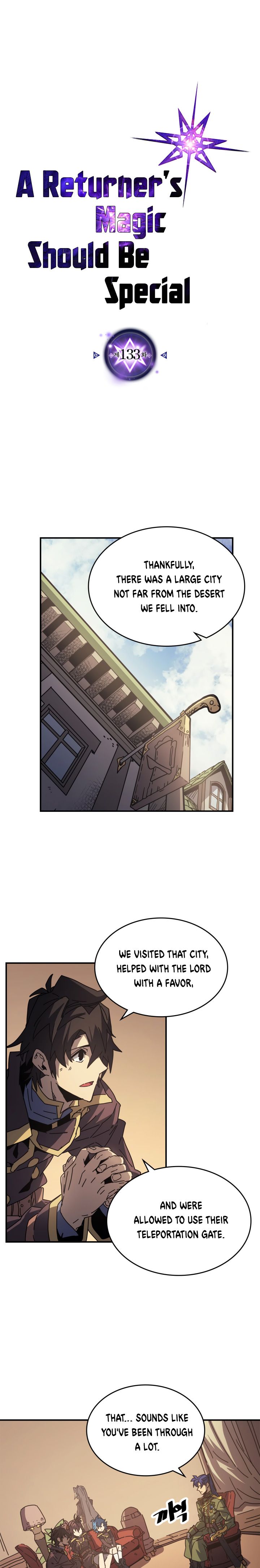 A Returner's Magic Should Be Special chapter 133 page 1
