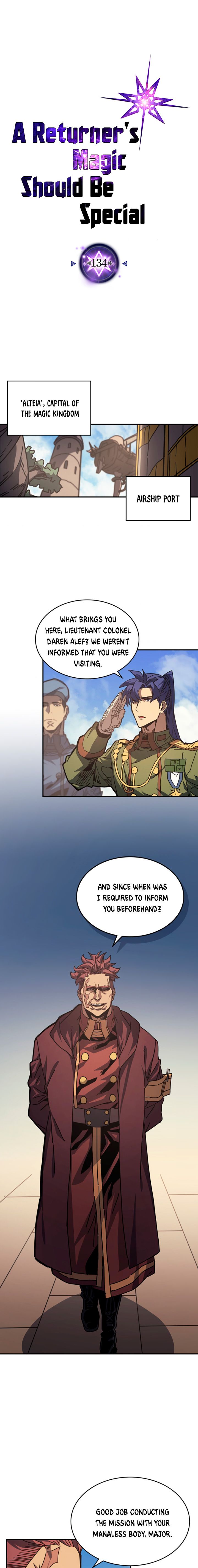 A Returner's Magic Should Be Special chapter 134 page 1