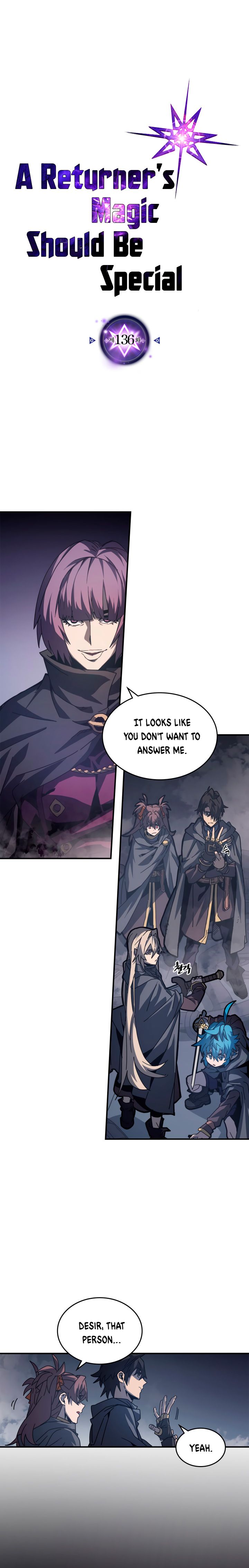 A Returner's Magic Should Be Special chapter 136 page 1