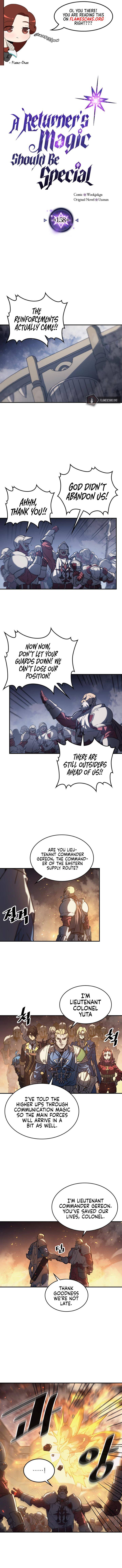 A Returner's Magic Should Be Special chapter 158 page 1