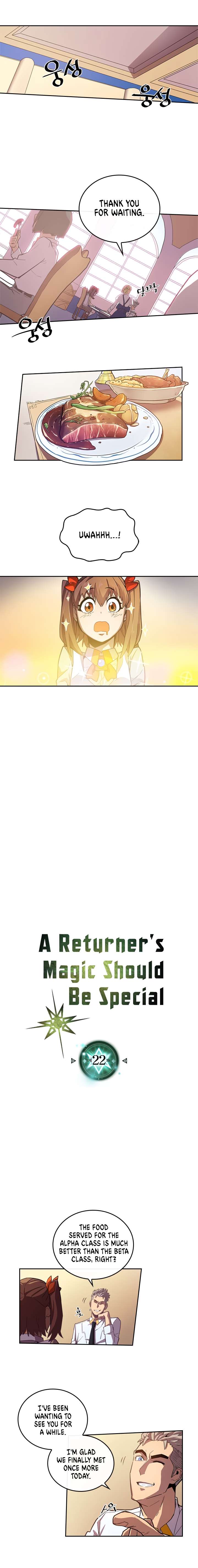 A Returner's Magic Should Be Special chapter 22 page 1