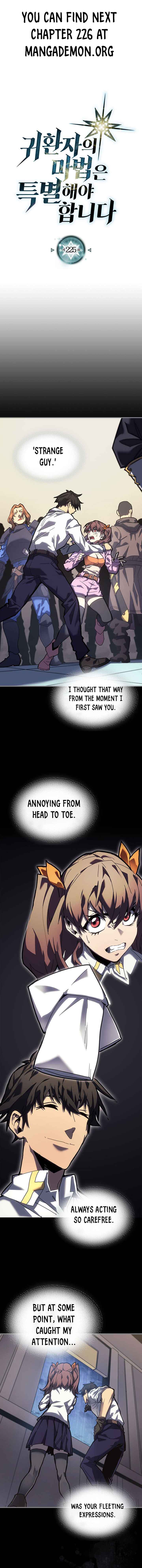 A Returner's Magic Should Be Special chapter 225 page 1