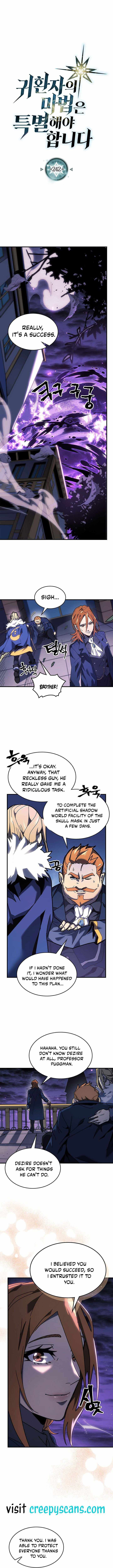 A Returner's Magic Should Be Special chapter 242 page 1