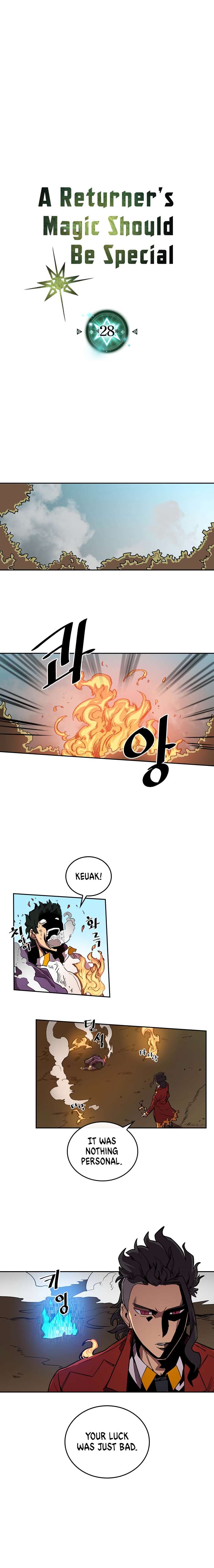 A Returner's Magic Should Be Special chapter 28 page 1