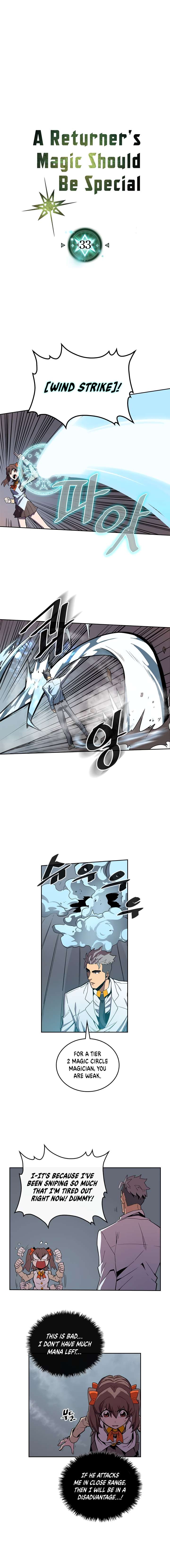 A Returner's Magic Should Be Special chapter 33 page 1