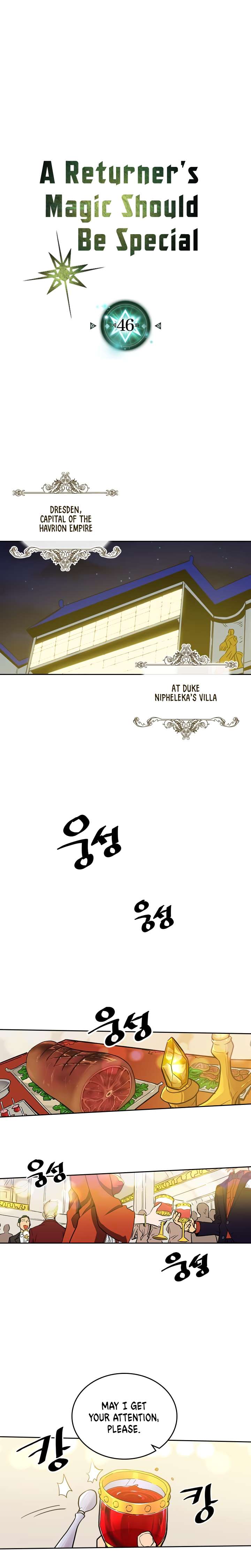 A Returner's Magic Should Be Special chapter 46 page 1