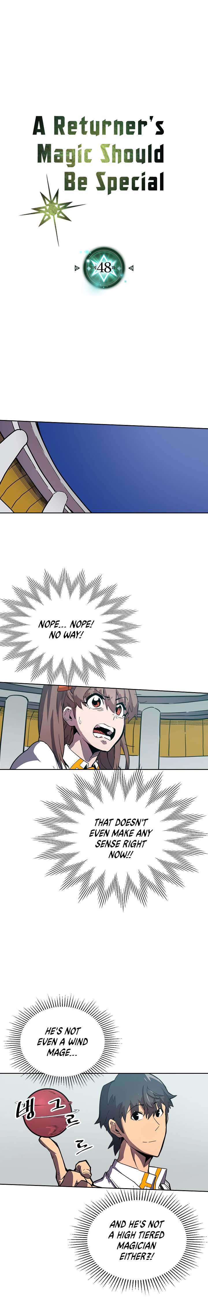 A Returner's Magic Should Be Special chapter 48 page 1