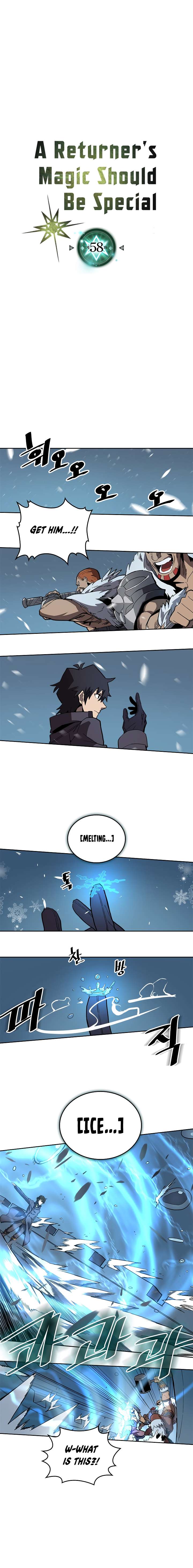 A Returner's Magic Should Be Special chapter 58 page 1