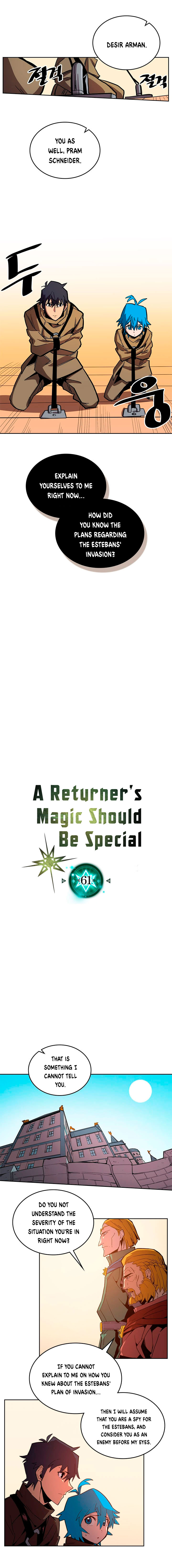 A Returner's Magic Should Be Special chapter 61 page 1