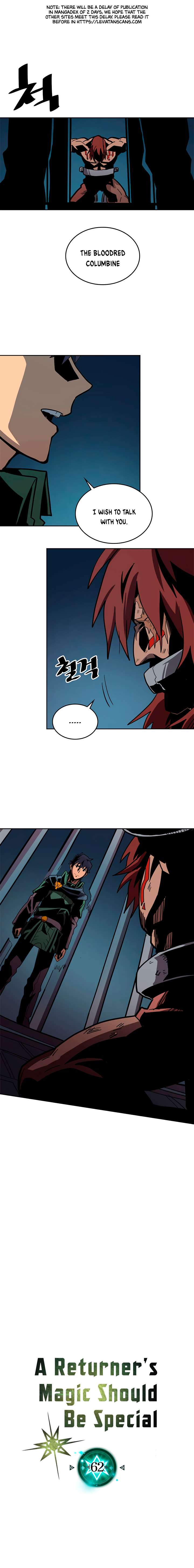 A Returner's Magic Should Be Special chapter 62 page 1