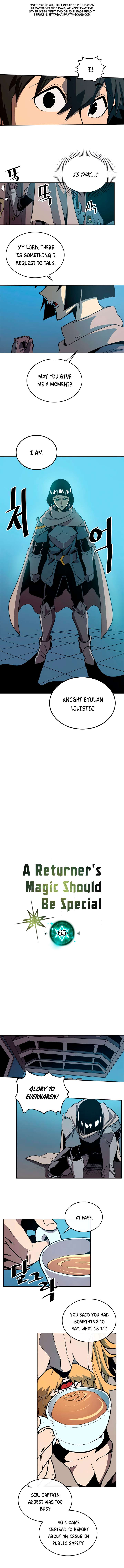 A Returner's Magic Should Be Special chapter 65 page 1