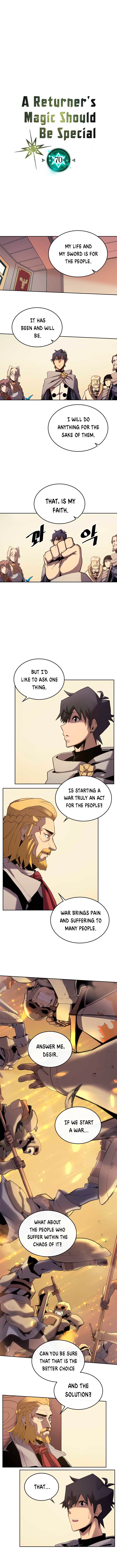 A Returner's Magic Should Be Special chapter 70 page 1