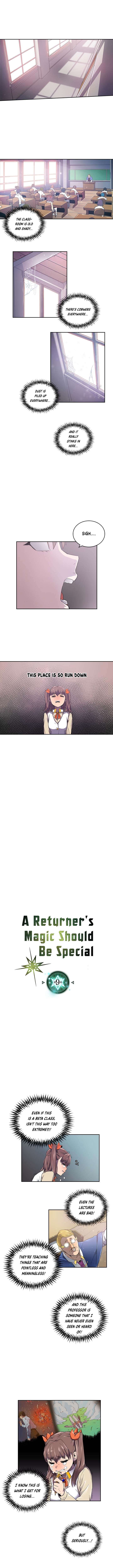 A Returner's Magic Should Be Special chapter 9 page 1