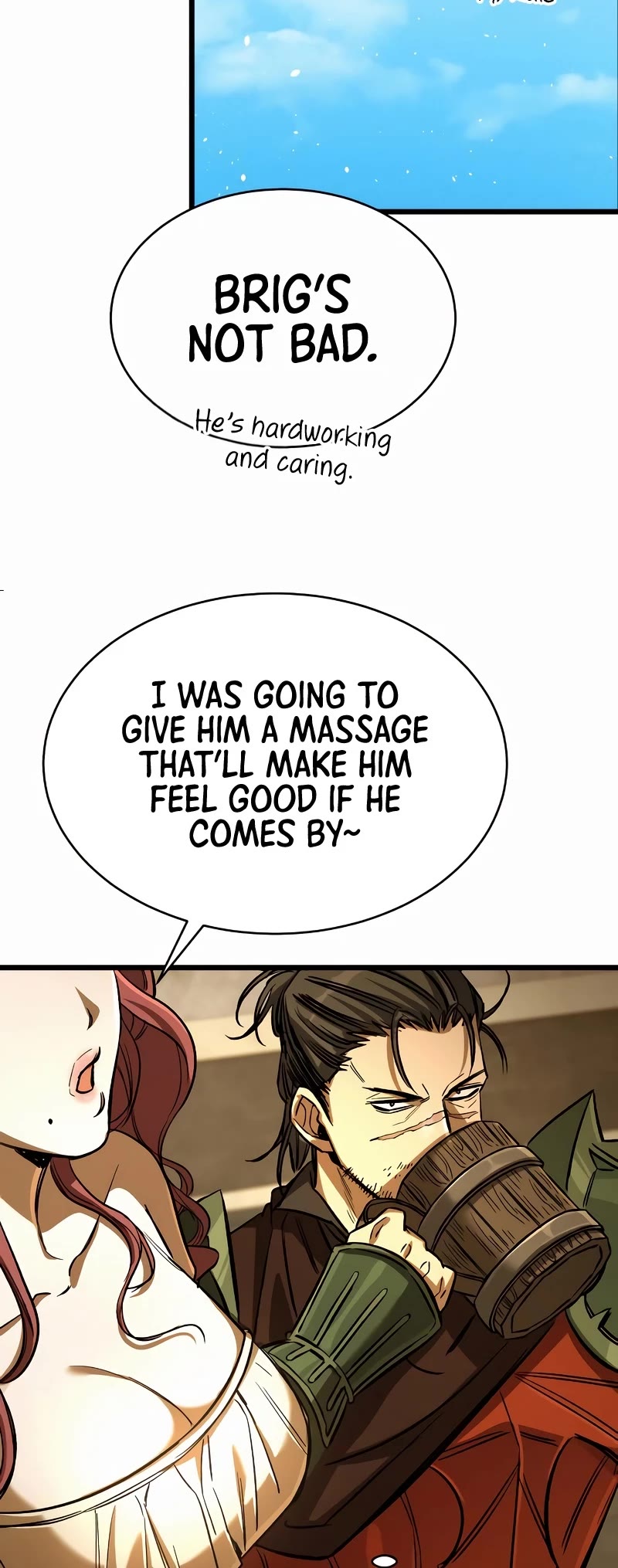 A Rogue Guard In A Medieval Fantasy chapter 8 page 55