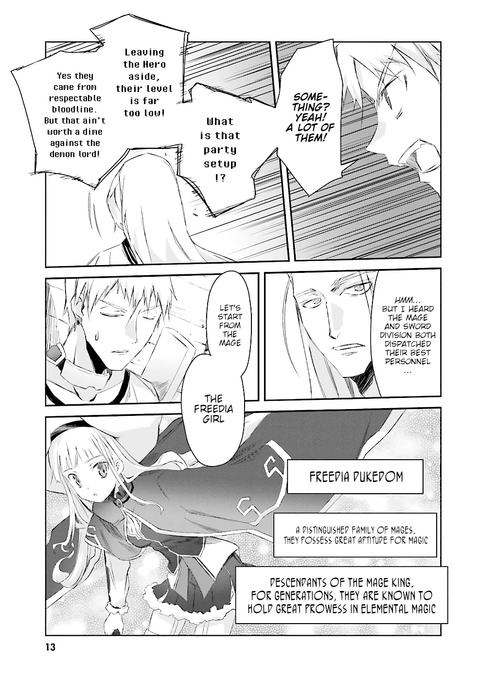 A Simple Task of Providing Support from the Shadows to Defeat the Demon Lord chapter 1 page 14