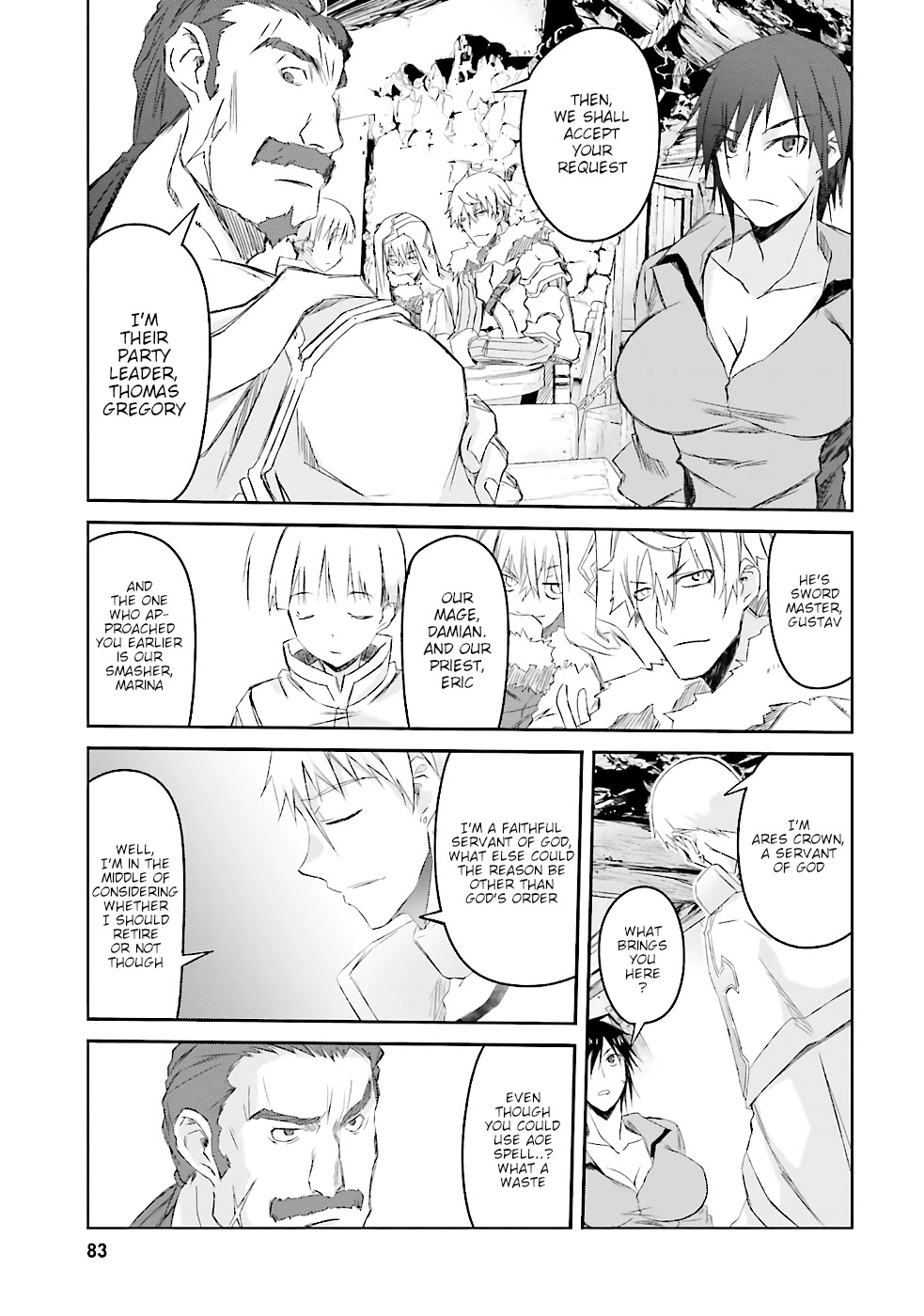 A Simple Task of Providing Support from the Shadows to Defeat the Demon Lord chapter 4 page 14