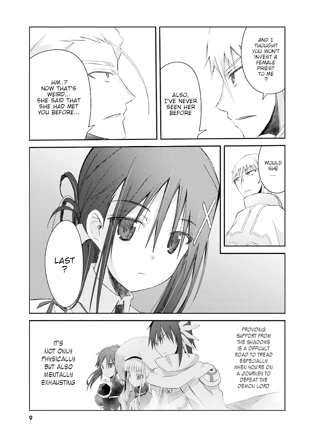 A Simple Task of Providing Support from the Shadows to Defeat the Demon Lord chapter 8 page 10