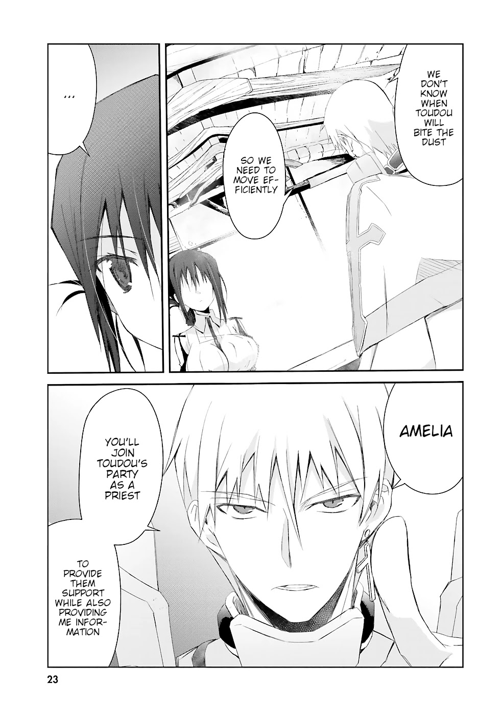 A Simple Task of Providing Support from the Shadows to Defeat the Demon Lord chapter 8 page 24