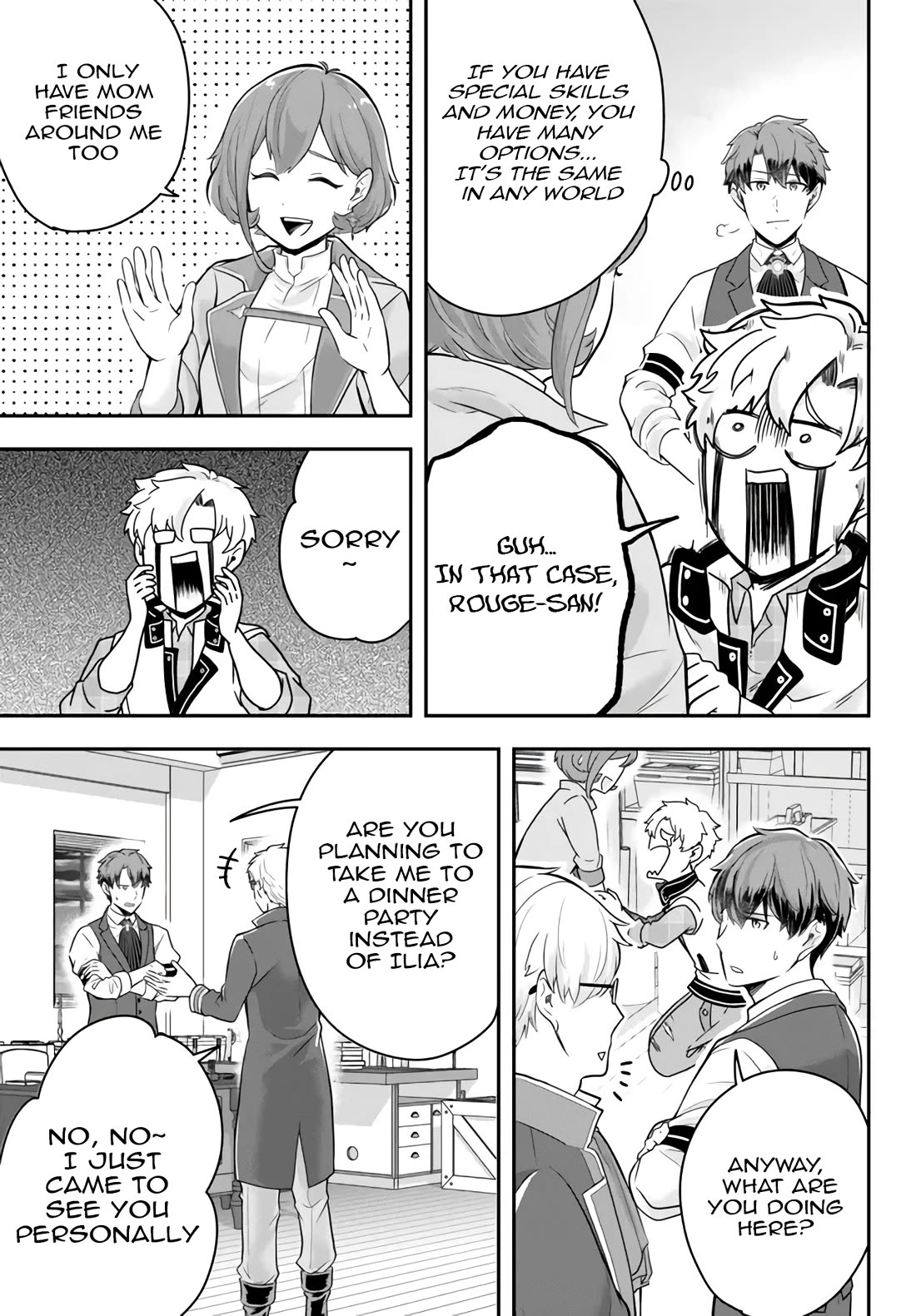 A Single Aristocrat Enjoys a Different World: The Graceful Life of a Man Who Never Gets Married chapter 12.1 page 8